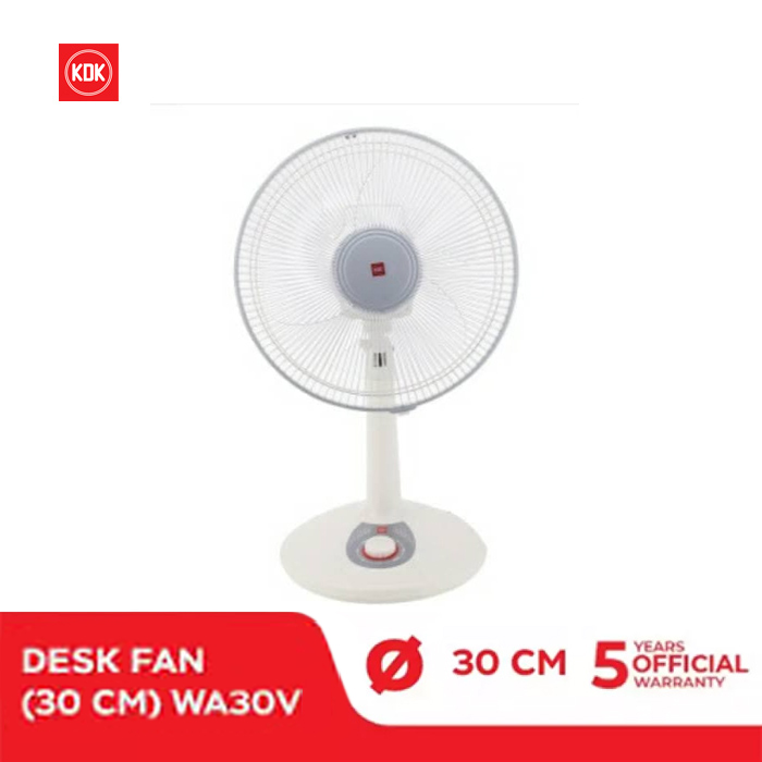 KDK Floor Fan, Desk Fan 12 Inch - WA30V